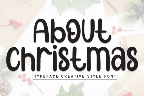 About Christmas Font