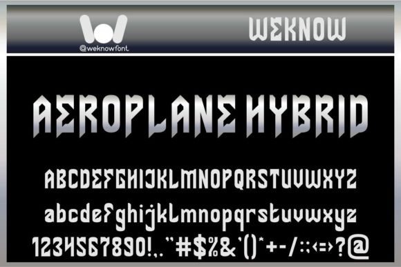 Aeroplane Font for Bold Branding