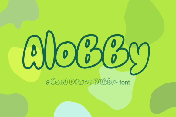 Alobby Display Font for Editorial Design and Creative Publishing