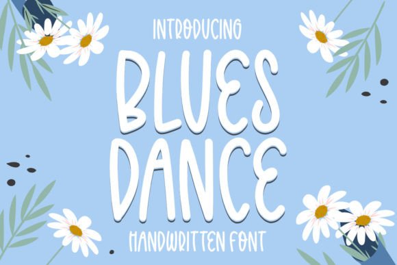 Blues Dance: A Handwritten Display Font for Branding Projects