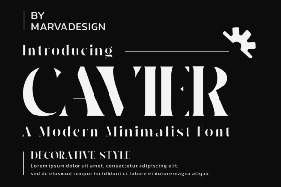 Cavier Font for Professional Branding