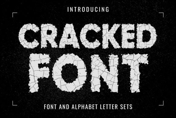 Cracked Display Font: A Real World Test for Branding and Design