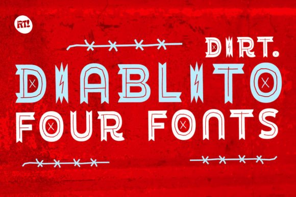 Diablito Dirt for Campaign Graphics That Demand Attention