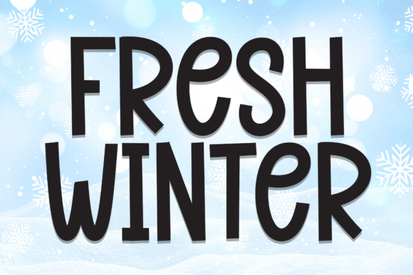 Fresh Winter Font