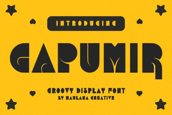 Gapumir Font for Creative Campaigns