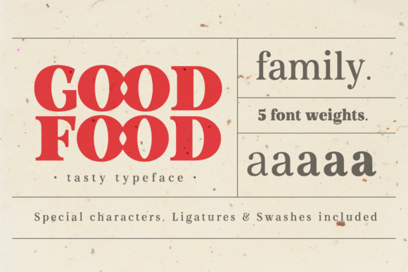Good Food Font