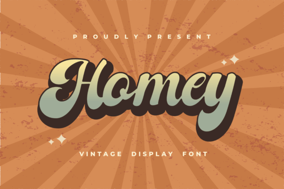 Homey Display Font for Thoughtful Editorial Design