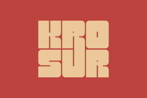 Krosur Font for Creative Makers