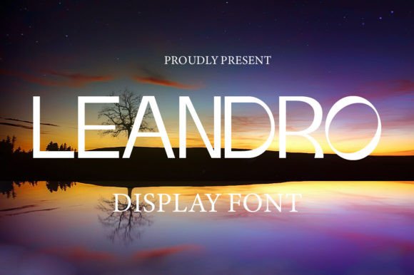 Leandro Font for Creative Projects