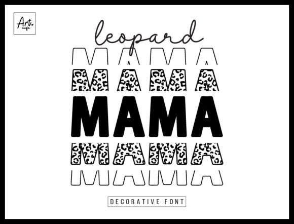 Leopard Mama Display Font for Web Design Projects