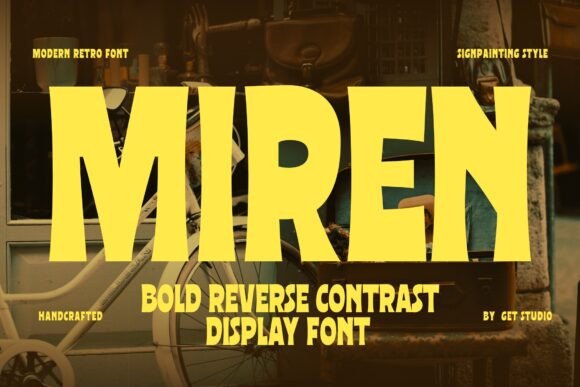 Miren Font for Bold Web Design