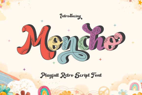 Moncho Font: A Playful Script Typeface for Small Business Branding