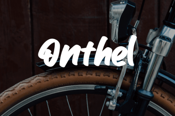 Onthel Font: Creative Expression