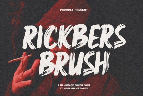 Rickbers Font: A Bold Brush for Editorial Design