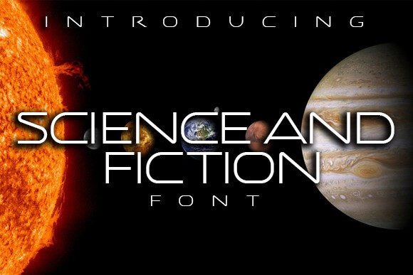 Science and Fiction Font for Bold Branding
