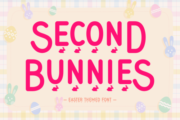 Second Bunnies Display Font Review: Playful Charm for Branding Projects