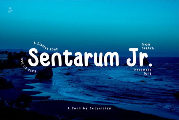 Sentarum Jr Font for Creative Design