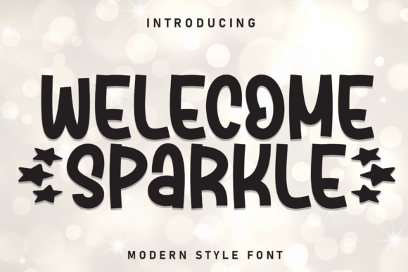 Welcome Sparkle Font